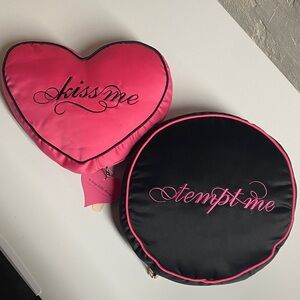 Victoria secret sexy little pillow Heart and Round Decorative Pillows set of 2